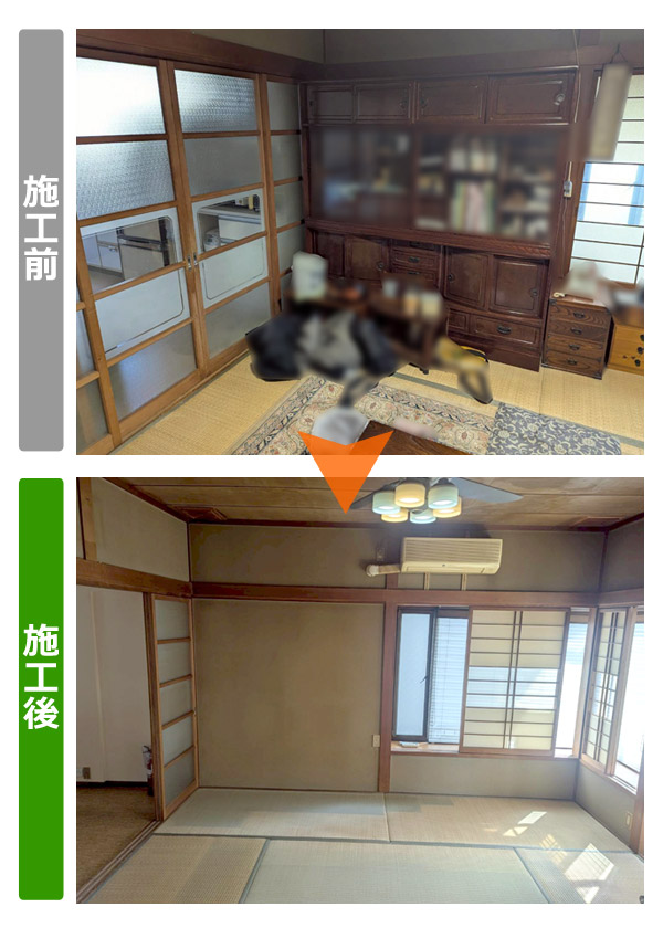 【仙台市太白区】売却に伴う遺品整理および家財の全撤去作業・お焚き上げ供養(2026年4月)